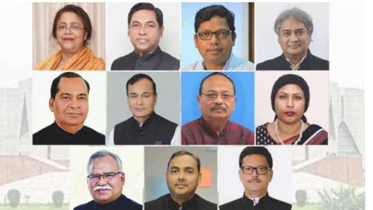 প্রতিমন্ত্রীদের দায়িত্ব বন্টন