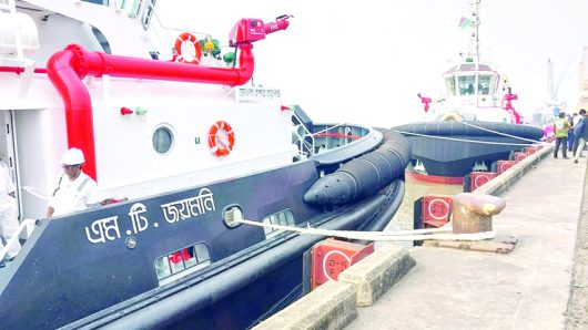 মোংলা বন্দরে যুক্ত হলো দুটি আধুনিক জলযান