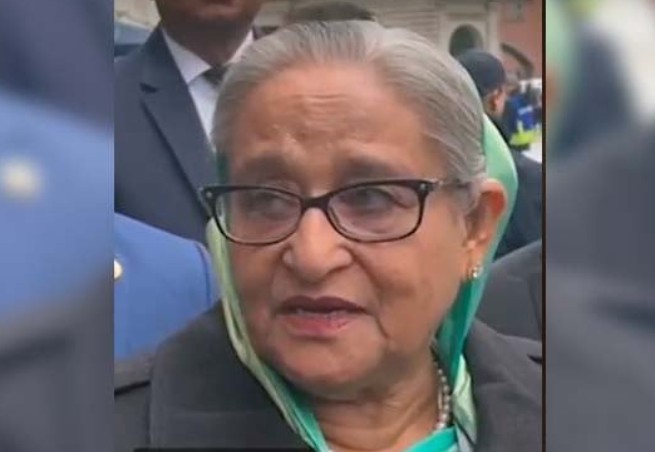 গাজায় গণহত্যা বন্ধ করতে বিশ্ব নেতৃবৃন্দের প্রতি আহ্বান জানিয়েছেন প্রধানমন্ত্রী