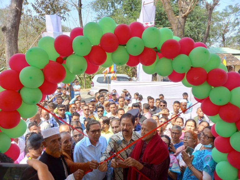 জিনামেজো টেকনিক্যাল ইন্সটিটিউটসহ ৪ উন্নয়ন প্রকল্প উদ্বোধন করলেন বীর বাহাদুর এম.পি