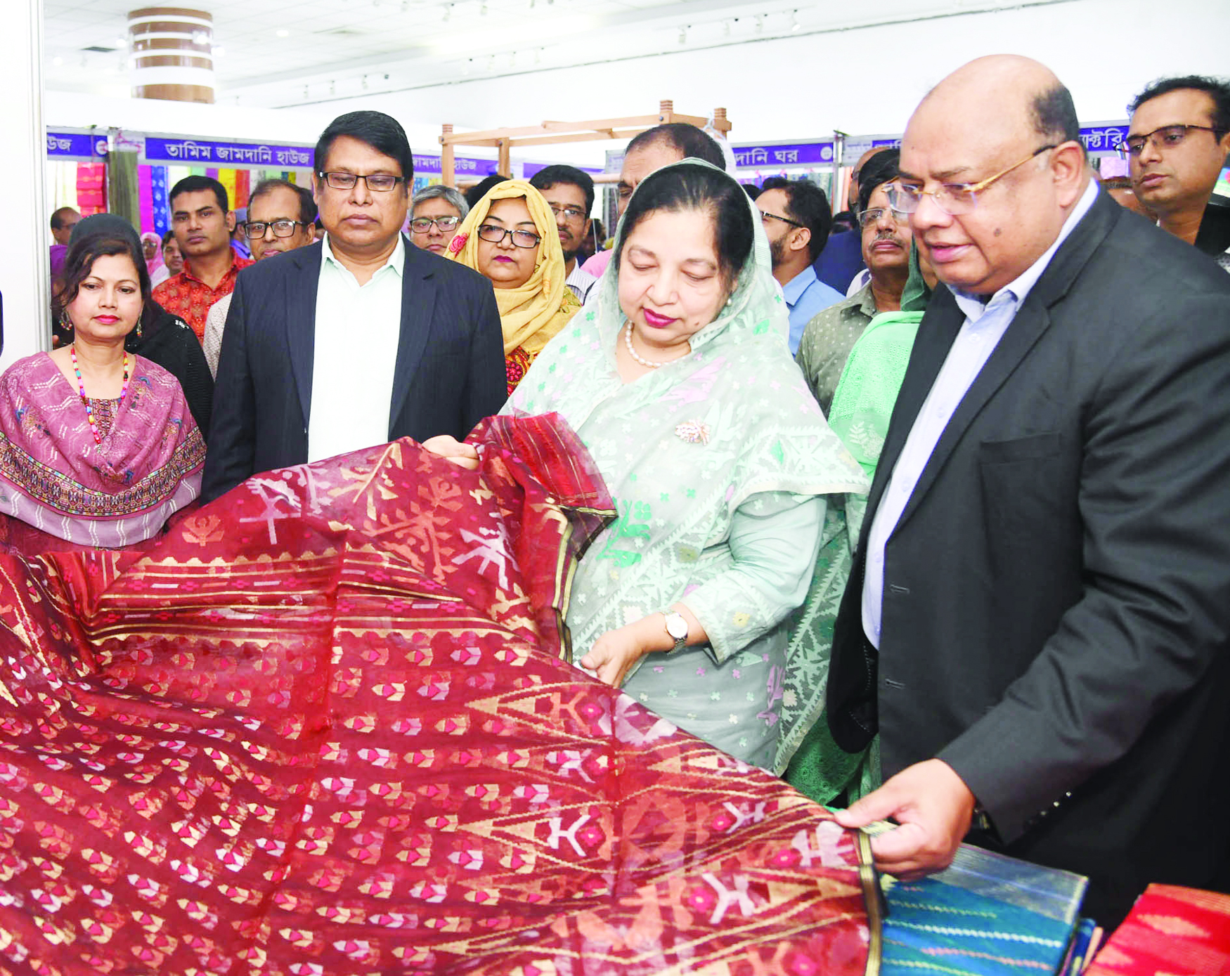 ‘জামদানিকে আন্তর্জাতিকভাবে সমাদৃত করা হবে’