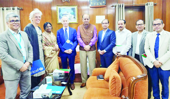 শিশুর স্বাস্থ্যসেবার উন্নয়নে কাজ করতে চায় ইউনিসেফ : স্বাস্থ্যমন্ত্রী