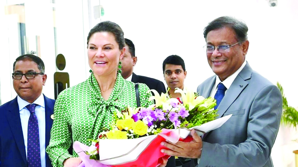বাংলাদেশ পৌঁছেছেন সুইডেনের রাজকন্যা ভিক্টোরিয়া