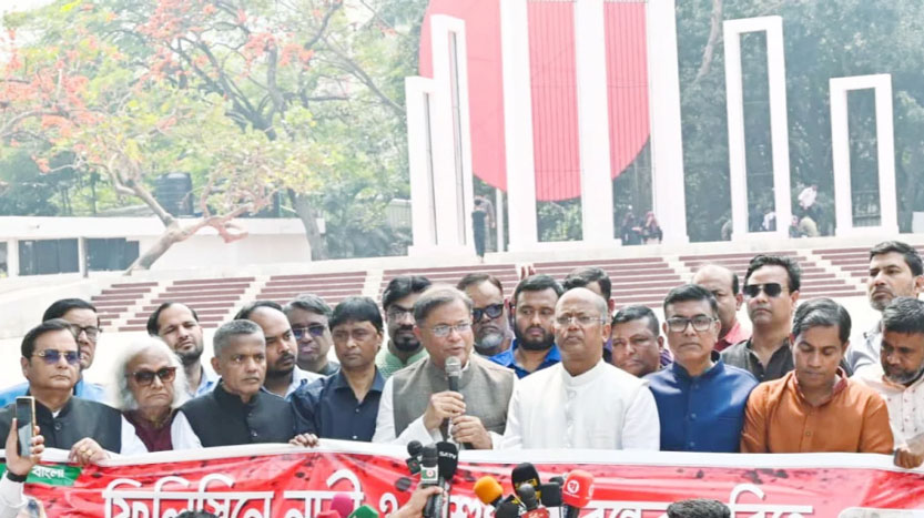বিএনপি-জামায়াত ইসরায়েলের বিরুদ্ধে একটি শব্দও উচ্চারণ করেনি: পররাষ্ট্রমন্ত্রী