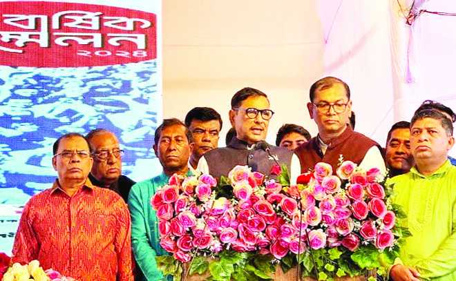 ভারত পাশে থাকায় নির্বাচন নিয়ে অশুভ খেলার সাহস পায়নি: কাদের
