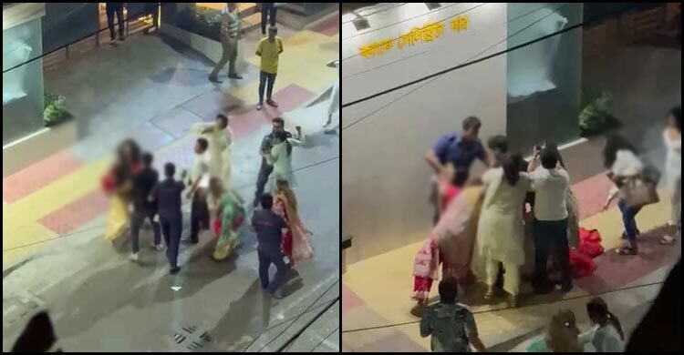 গুলশানে বারের সামনে হাতাহাতি, তিন নারী গ্রেফতার
