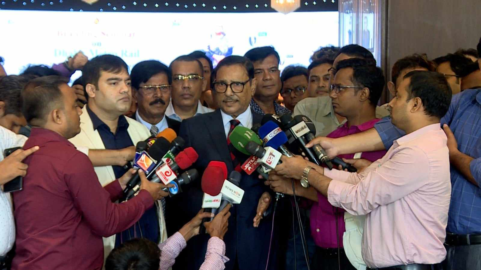 বিএনপি নেতারা মানসিক ট্রমায় ভুগছেন : ওবায়দুল কাদের