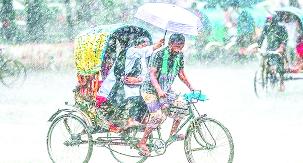 ৩ বিভাগে বেশি বৃষ্টিপাতের আভাস