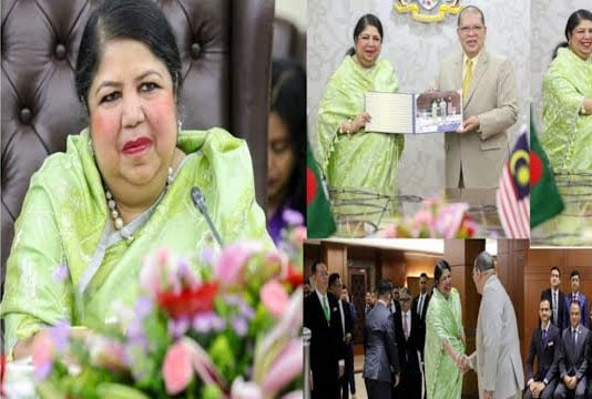 স্পিকারের সাথে মালয়েশিয়ার হাউজ অব রিপ্রেজেনটেটিভের স্পিকারের বৈঠক