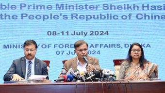 প্রধানমন্ত্রীর চীন সফরে ২০ সমঝোতা স্মারক স্বাক্ষরের সম্ভাবনা রয়েছে : পররাষ্ট্রমন্ত্রী