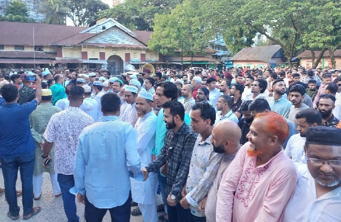 সিলেটে আওয়ামী লীগ ও সহযোগী সংগঠনের উদ্যোগে গায়েবানা জানাজা অনুষ্ঠিত