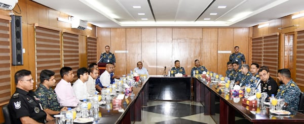 নৌবাহিনী প্রধানের খুলনা ও ভোলা জেলা পরিদর্শন