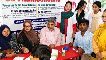স্মাইল এর উদ্যোগে বাস্তবায়িত সামাজিক কর্মকাণ্ড নি:সন্দেহে প্রশংসার দাবিদার – প্রফেসর ডা. জিয়াউর রহমান